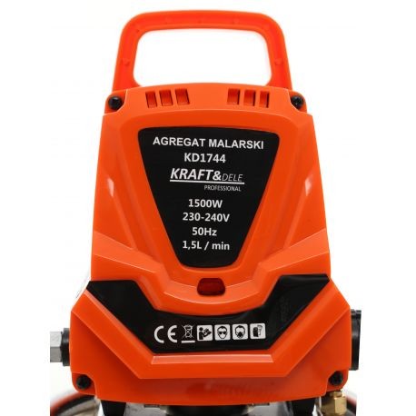 Masina de vopsit si zugravit airless 1500W, 220bar, KD1744