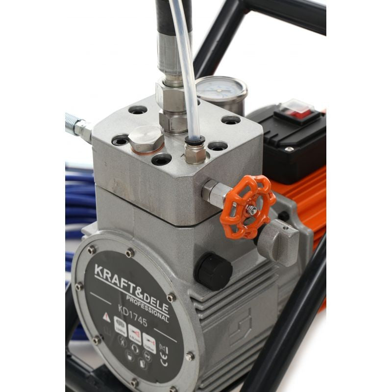 Pompa de vopsit zugravit var lavabila Airless 1500W KD1745
