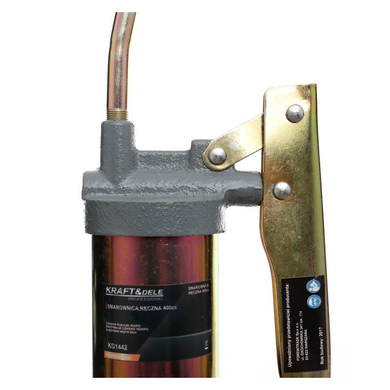 Pistol de gresare manual, 31MPa, 400cc, KD1442