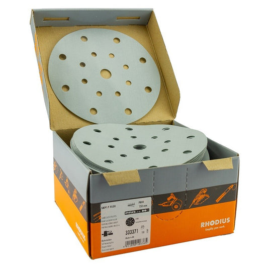 Slefuitor orbital, fara perii, TITAN PESM5-150EC, cursa 5 mm, 200 discuri incluse, SW-20457-C