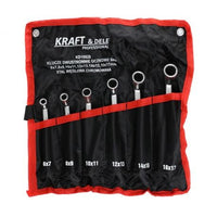 Set chei inelare cu cot, 6-17mm, 6 piese, KD10928