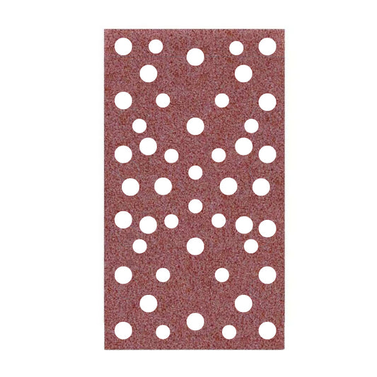 Set 25 discuri de slefuit dreptunghiulare 80x133mm, P120, PP-21237-002
