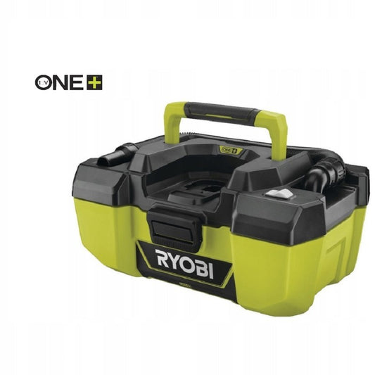 Aspirator de atelier, umed uscat, fara acumulator, 18V, 11l, Ryobi, R18PV-0