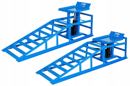 Rampe auto cu lift hidraulic 2 bucati 2000kg, ALRN2478