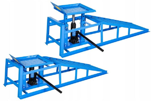 Rampe auto cu lift hidraulic 2 bucati 2000kg, ALRN2478