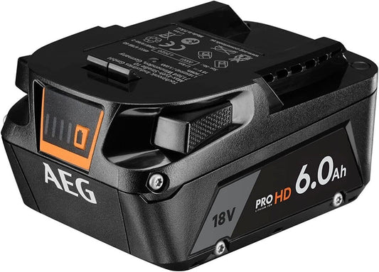 Acumulator Liion 18V, 6Ah, AEG PROLITHIUM-ION™ HD, L1860RHD