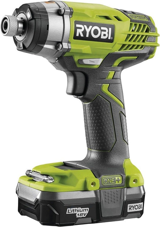 Masina de insurubat cu impact,  compatibila acumulator 18V, 3 viteze, Ryobi, R18ID3-0