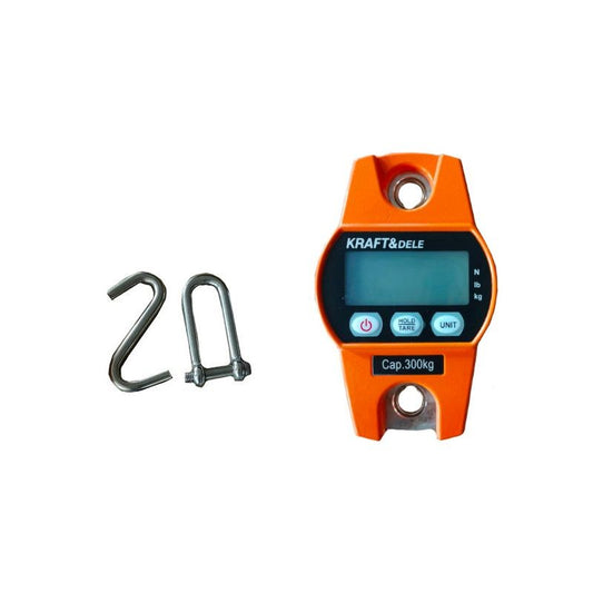 Cantar electronic cu afisaj LCD, 300kg, KD11412