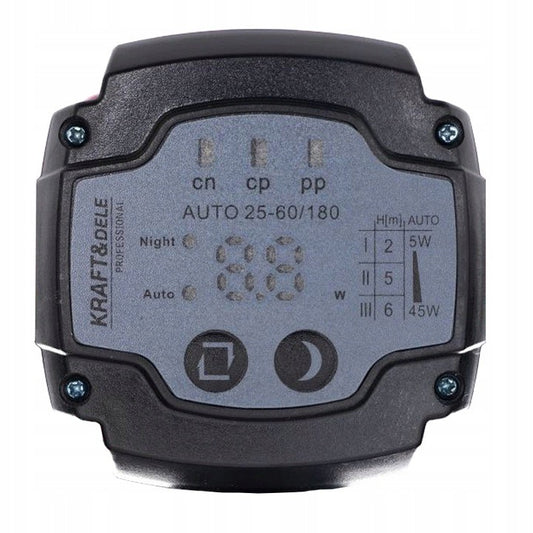 Pompa recirculare automata pentru apa, incalzire centrala, 45W, 60l/min, KD801