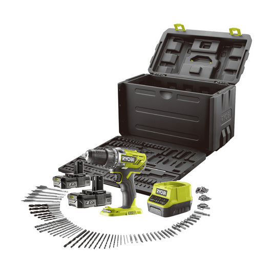 Mașină de găurit/înșurubat Ryobi 18V ONE+™ (2 x 2,0 Ah) R18DD3-220X