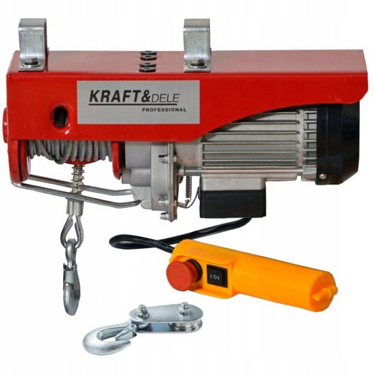 Electropalan troliu electric macara 800kg 1300W KraftProfesional KD1526