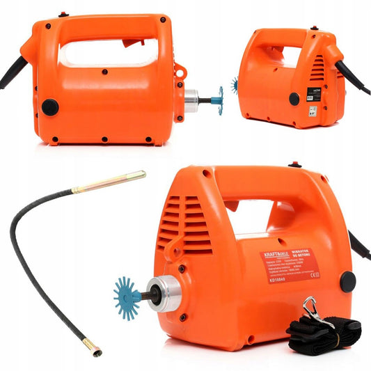 Vibrator  pentru beton + lance de 4 metri ,38mm  KD10840 + KD10841