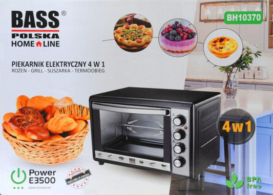 Cuptor electric cu convectie, gril si uscator alimente, 48l, BH10370