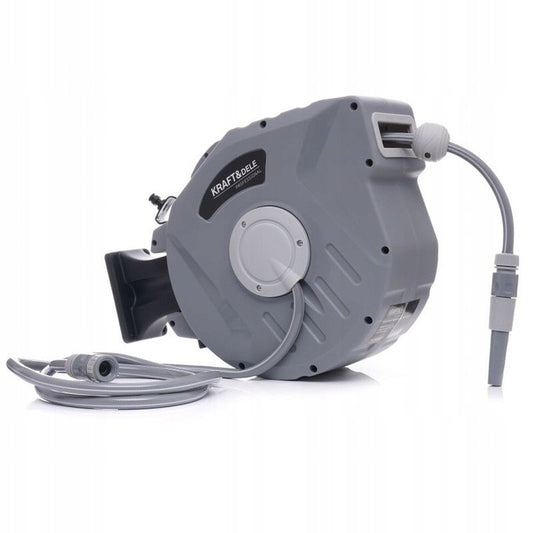 Tambur automat KD2082 pentru furtun de gradina 15 m KraftProfesional