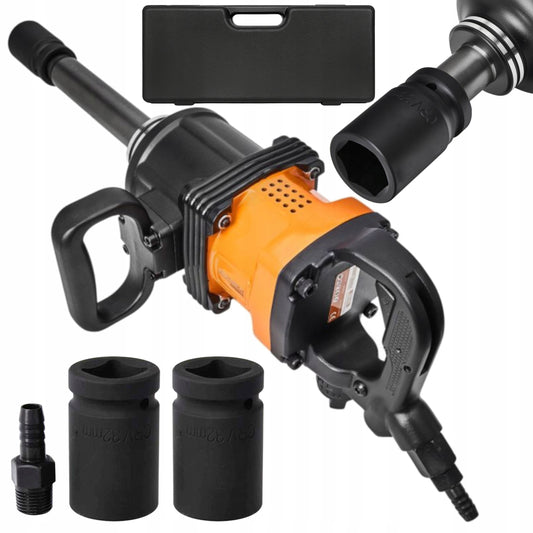Pistol cheie pneumatica impact 5500Nm 1tol + tubulare 32 33mm camion tir utilaje KraftProfesional KD5781