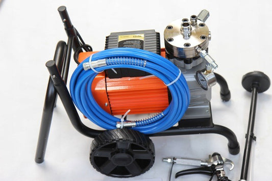 Masina aparat statie vopsit zugravit 3500W pompa vopsea var lac lavabil 225bar 15Lmin KraftProfesional KD2123