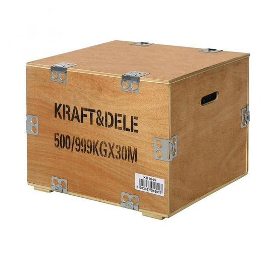 Troliu electric pentru constructii 30m 500/999kg KD1649 KraftProfesional