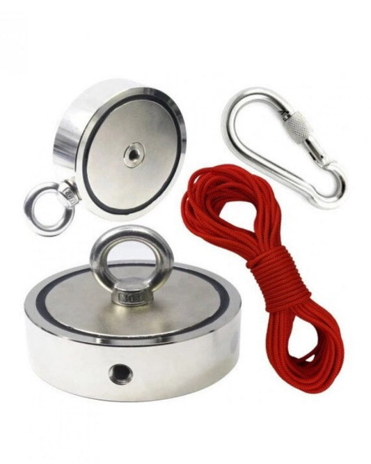 Magnet neodim cu inel si sfoara180kg KD10418
