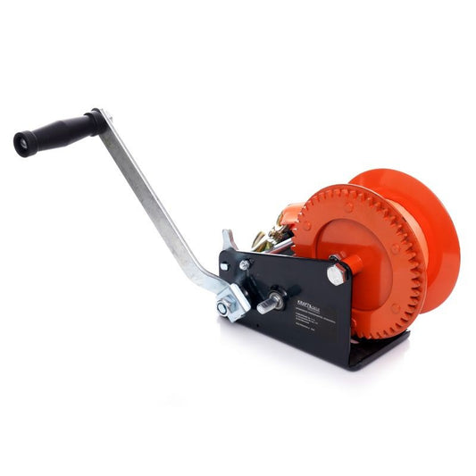 Troliu manual cu centura 50mm, 10m, 1588kg, KD1315
