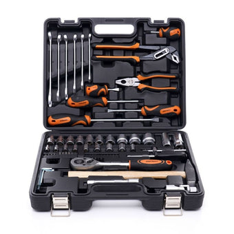 compare product Trusa scule, clesti, surubelnite, prize, 66 elemente, KD10468