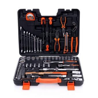 compare product Trusa scule, clesti, surubelnite, biti, prize, adaptori, 83 elemente, KD10464